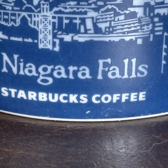 Rare 2012 Discontinued Design Starbucks Niagara Falls You Are Here Collector Mug - Picture 9 of 11